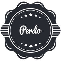 Perdo badge logo
