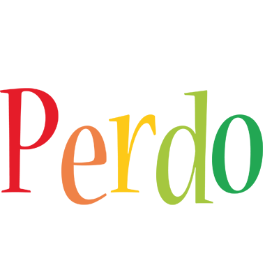 Perdo birthday logo
