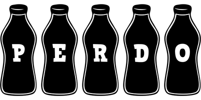 Perdo bottle logo
