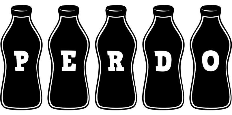 Perdo bottle logo