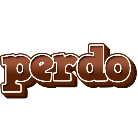 Perdo brownie logo