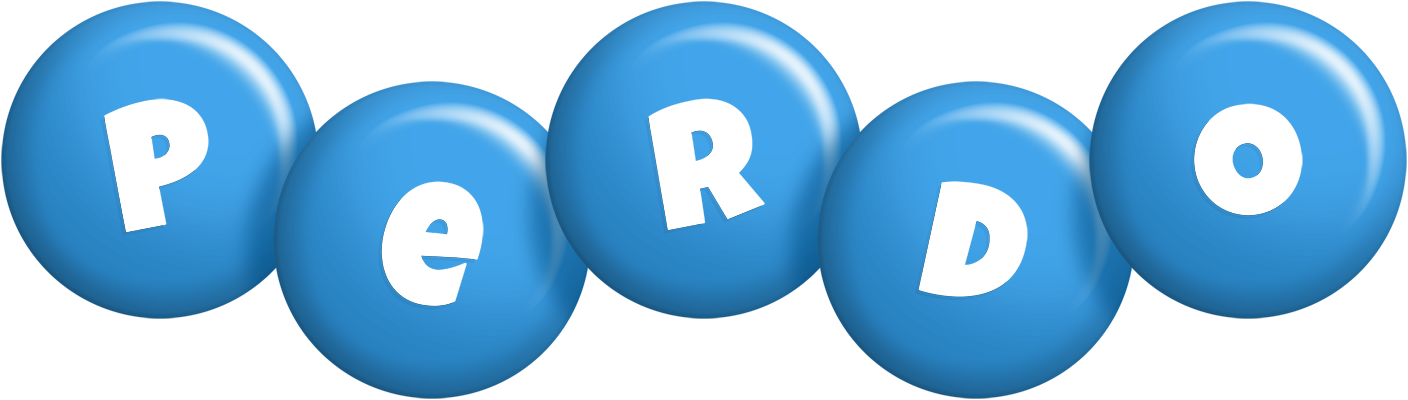 Perdo candy-blue logo