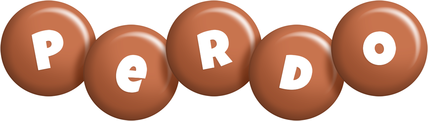 Perdo candy-brown logo