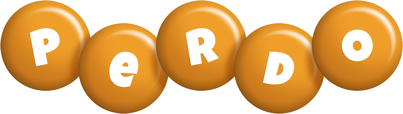 Perdo candy-orange logo