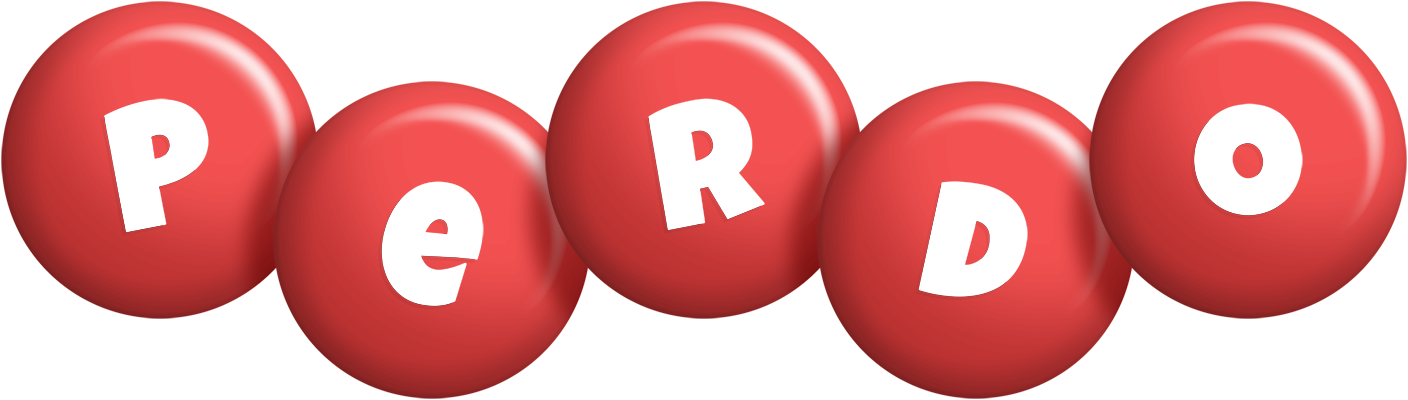 Perdo candy-red logo