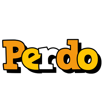 Perdo cartoon logo