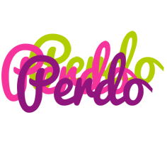 Perdo flowers logo