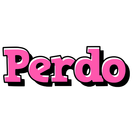 Perdo girlish logo