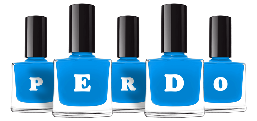 Perdo glossy logo