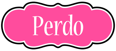 Perdo invitation logo