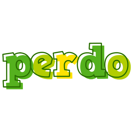 Perdo juice logo