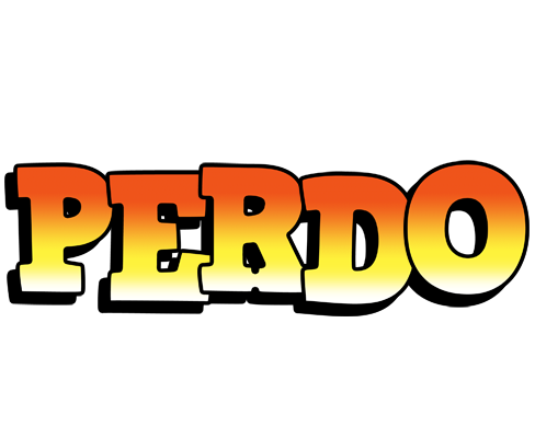 Perdo sunset logo