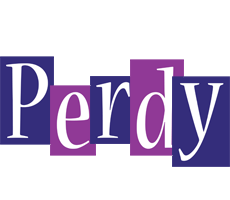 Perdy autumn logo