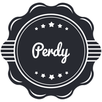 Perdy badge logo