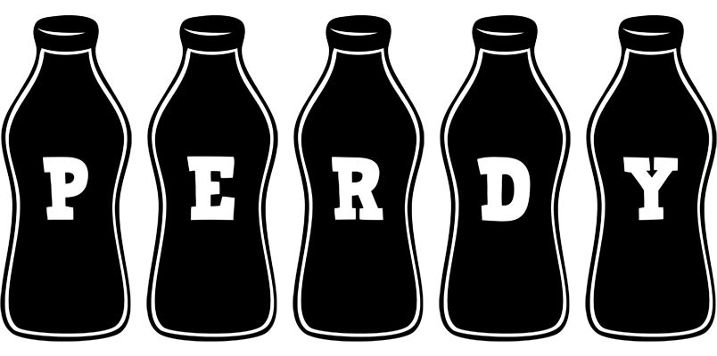 Perdy bottle logo