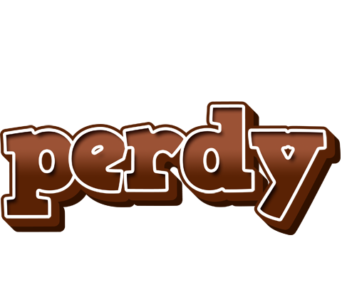 Perdy brownie logo
