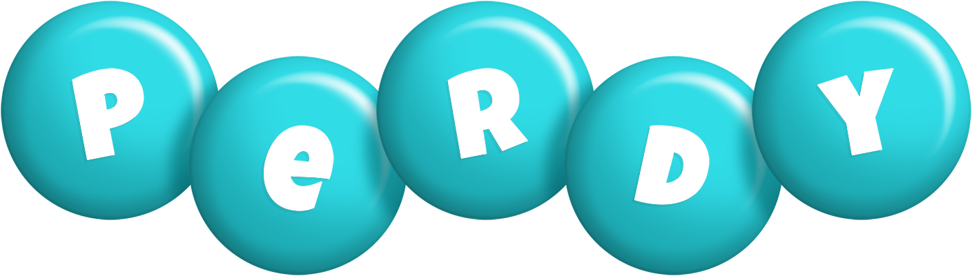 Perdy candy-azur logo
