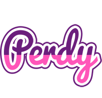 Perdy cheerful logo