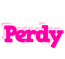 Perdy dancing logo