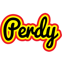 Perdy flaming logo