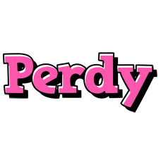 Perdy girlish logo