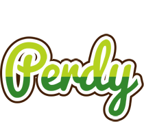 Perdy golfing logo