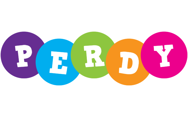 Perdy happy logo