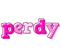 Perdy hello logo