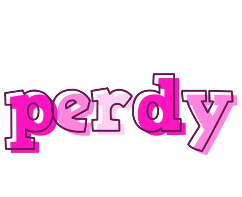 Perdy hello logo