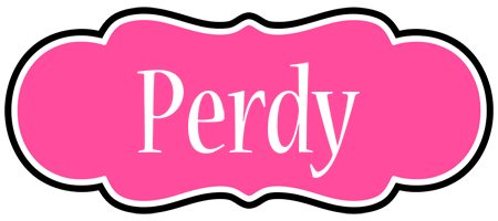 Perdy invitation logo