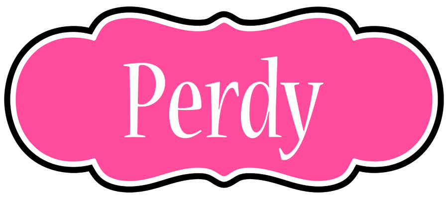 Perdy invitation logo