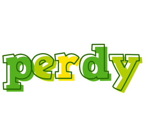 Perdy juice logo