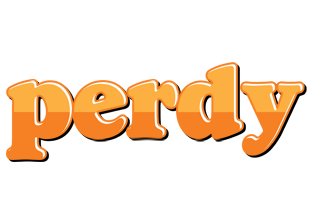 Perdy orange logo