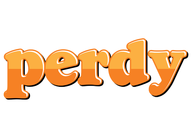 Perdy orange logo