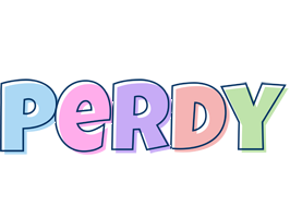 Perdy pastel logo