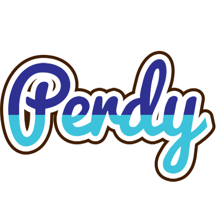 Perdy raining logo