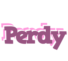 Perdy relaxing logo