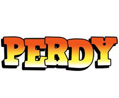 Perdy sunset logo