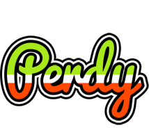 Perdy superfun logo