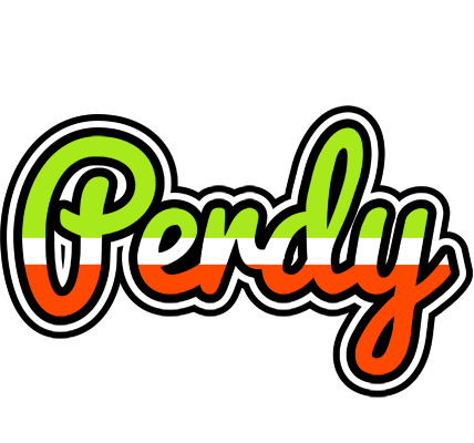 Perdy superfun logo