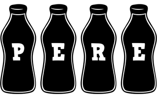 Pere bottle logo