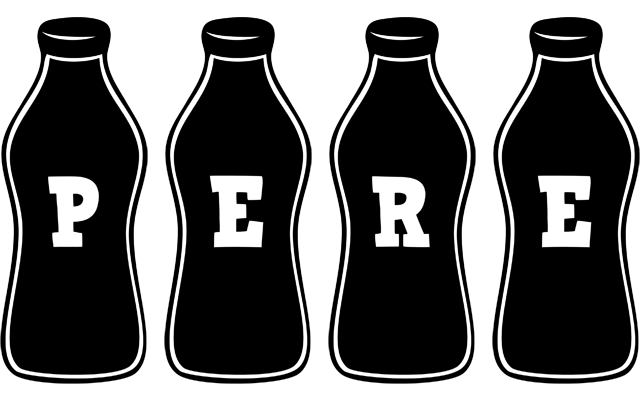 Pere bottle logo