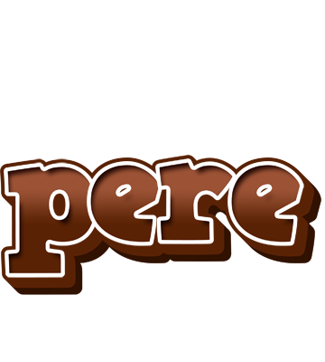 Pere brownie logo