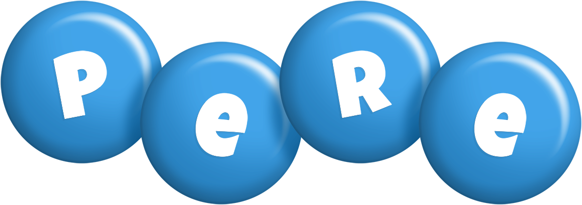 Pere candy-blue logo