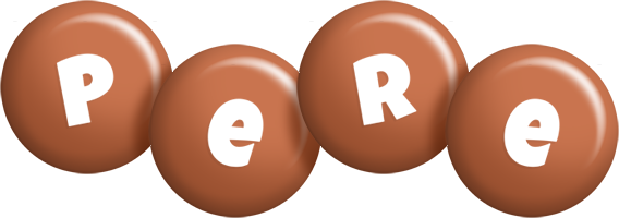 Pere candy-brown logo