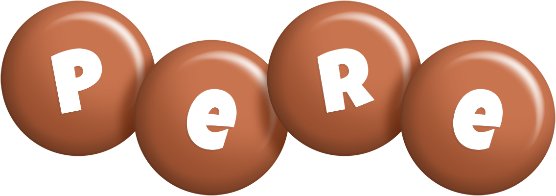 Pere candy-brown logo