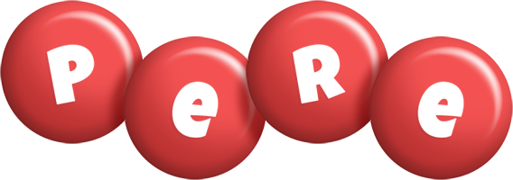 Pere candy-red logo