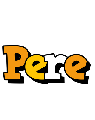 Pere cartoon logo