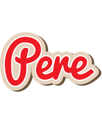 Pere chocolate logo