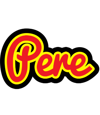 Pere fireman logo